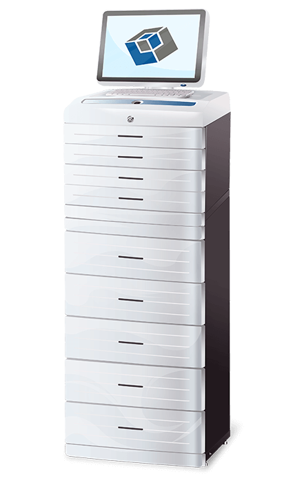 CUBEX MiniPlus Side View | Our Products